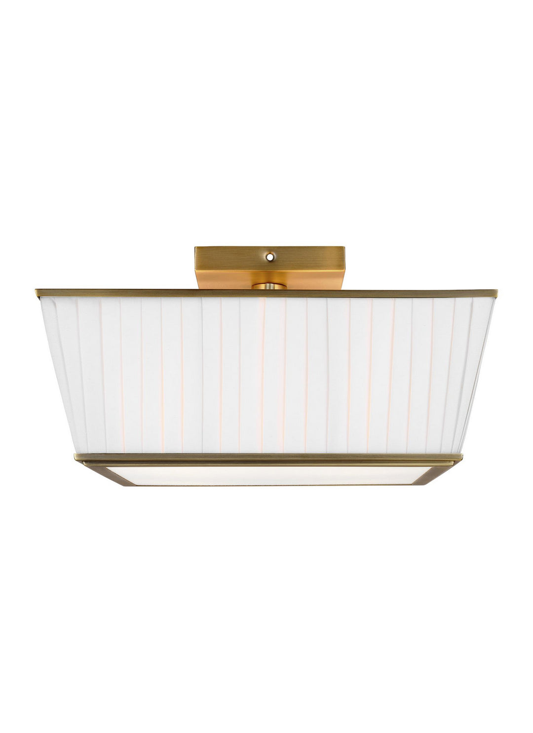 Visual Comfort Studio Esther LF1044TWB Ceiling Light - Time Worn Brass