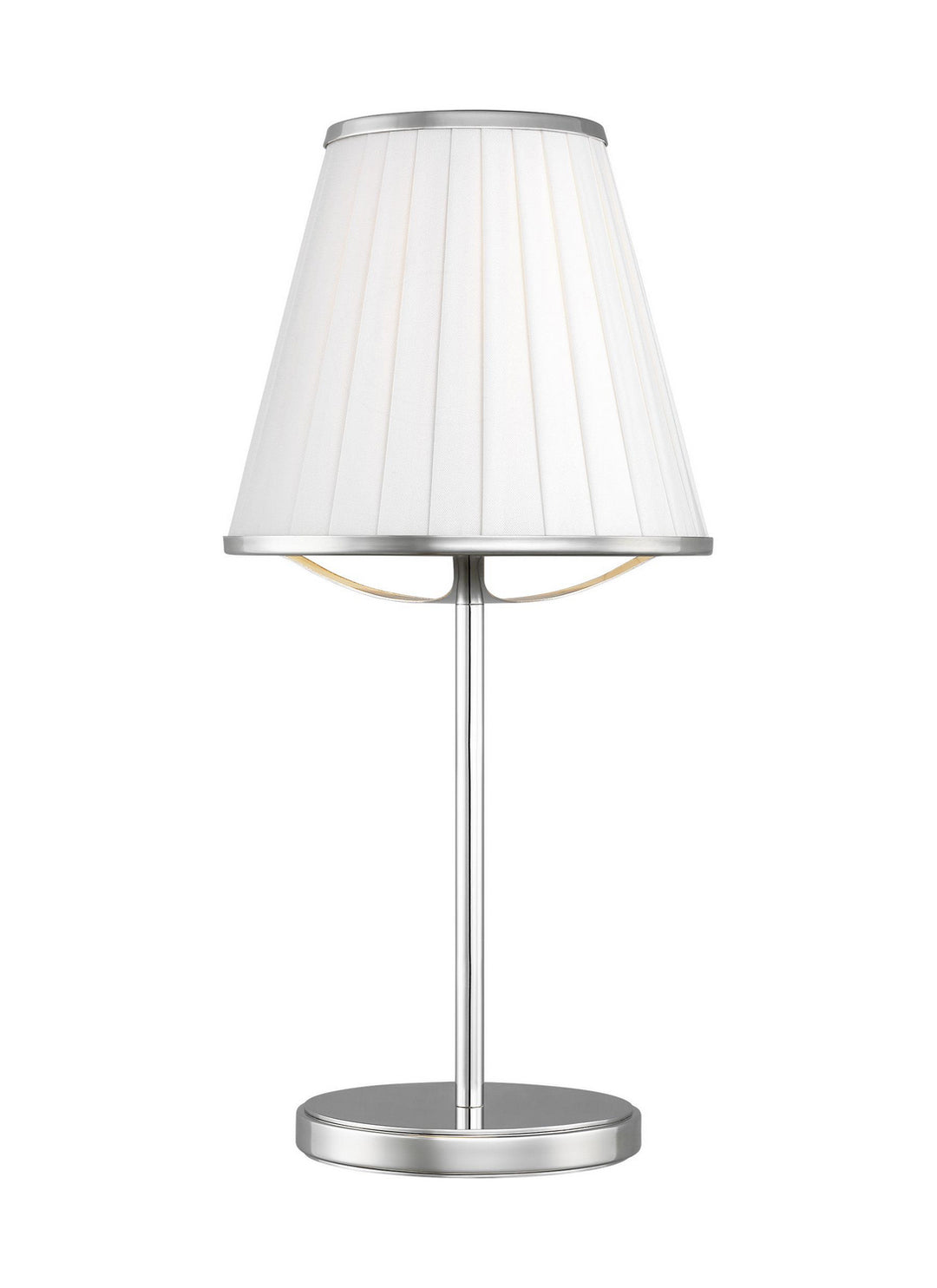 Visual Comfort Studio LT1131PN1 Esther One Light Table Lamp Lamp Polished Nickel