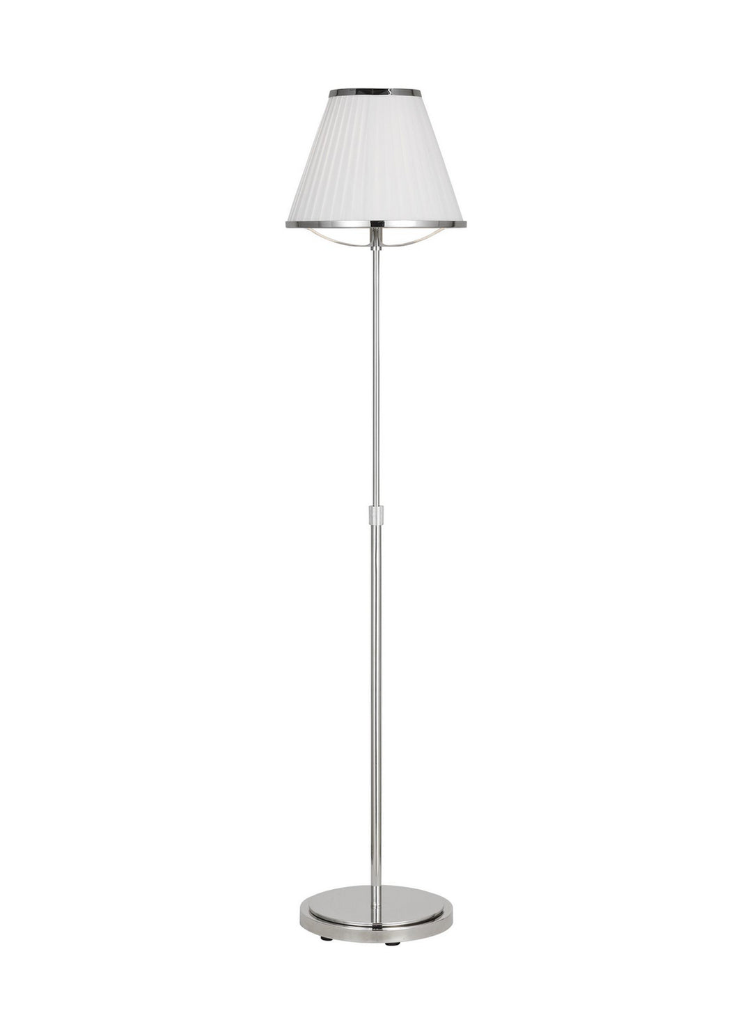 Visual Comfort Studio LT1141PN1 Esther One Light Floor Lamp Lamp Polished Nickel