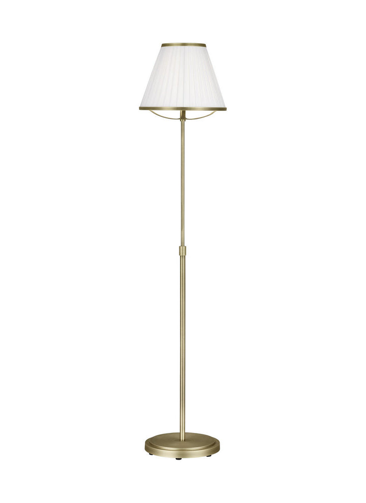 Visual Comfort Studio LT1141TWB1 Esther One Light Floor Lamp Lamp Brass - Antique