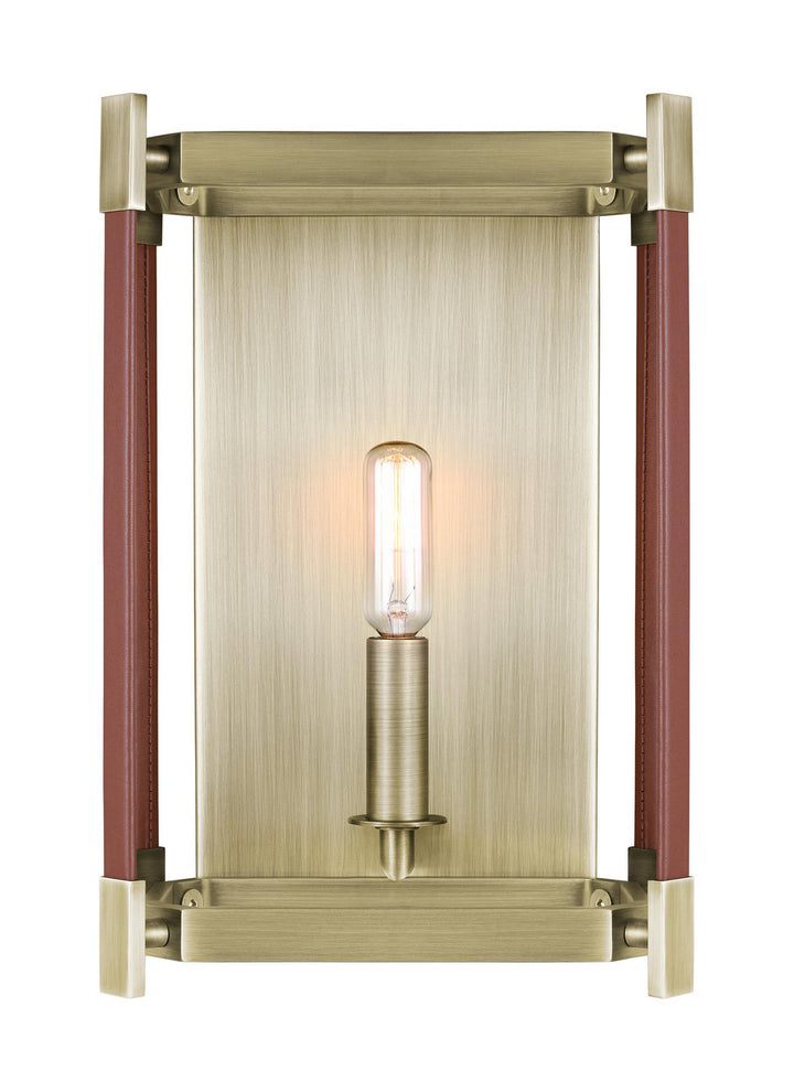 Visual Comfort Studio Hadley LW1061TWB Wall Light - Time Worn Brass