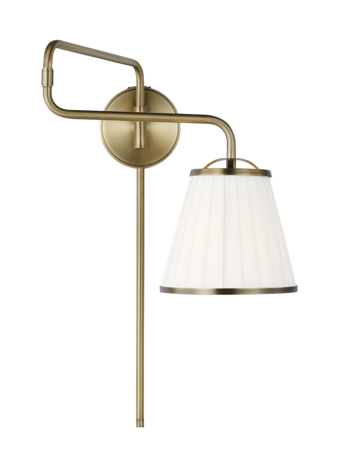 Visual Comfort Studio LW1081TWB Esther One Light Wall Sconce Lamp Brass - Antique