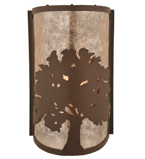 Meyda Tiffany Oak Tree 118535 Wall Light - Cafe-Noir