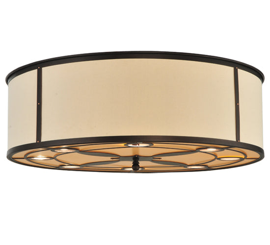 Meyda Tiffany Cilindro 118573 Ceiling Light - Mahogany Bronze