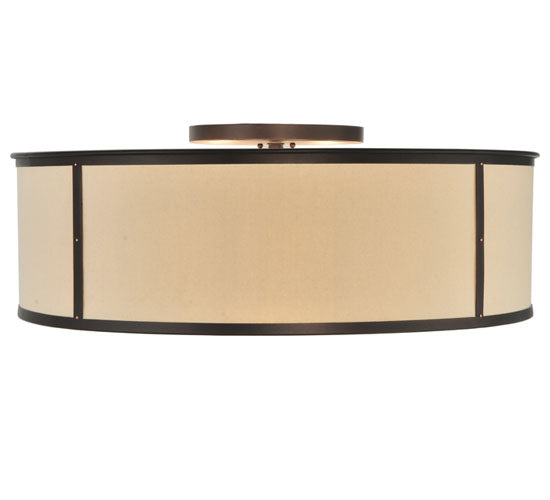 Meyda Tiffany Cilindro 118573 Ceiling Light - Mahogany Bronze