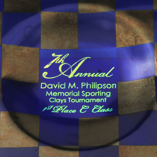 Meyda Tiffany Lighting 118624 Metro Fusion Personalized Plate Home Decor Bronze / Dark