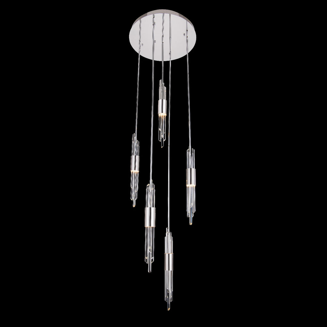 Allegri Lucca 037952-010-FR001 Pendant Light - Polished Chrome