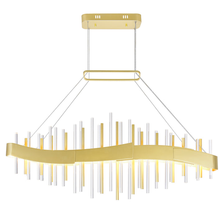 CWI Millipede 1245p40-602 Pendant Light - Satin Gold