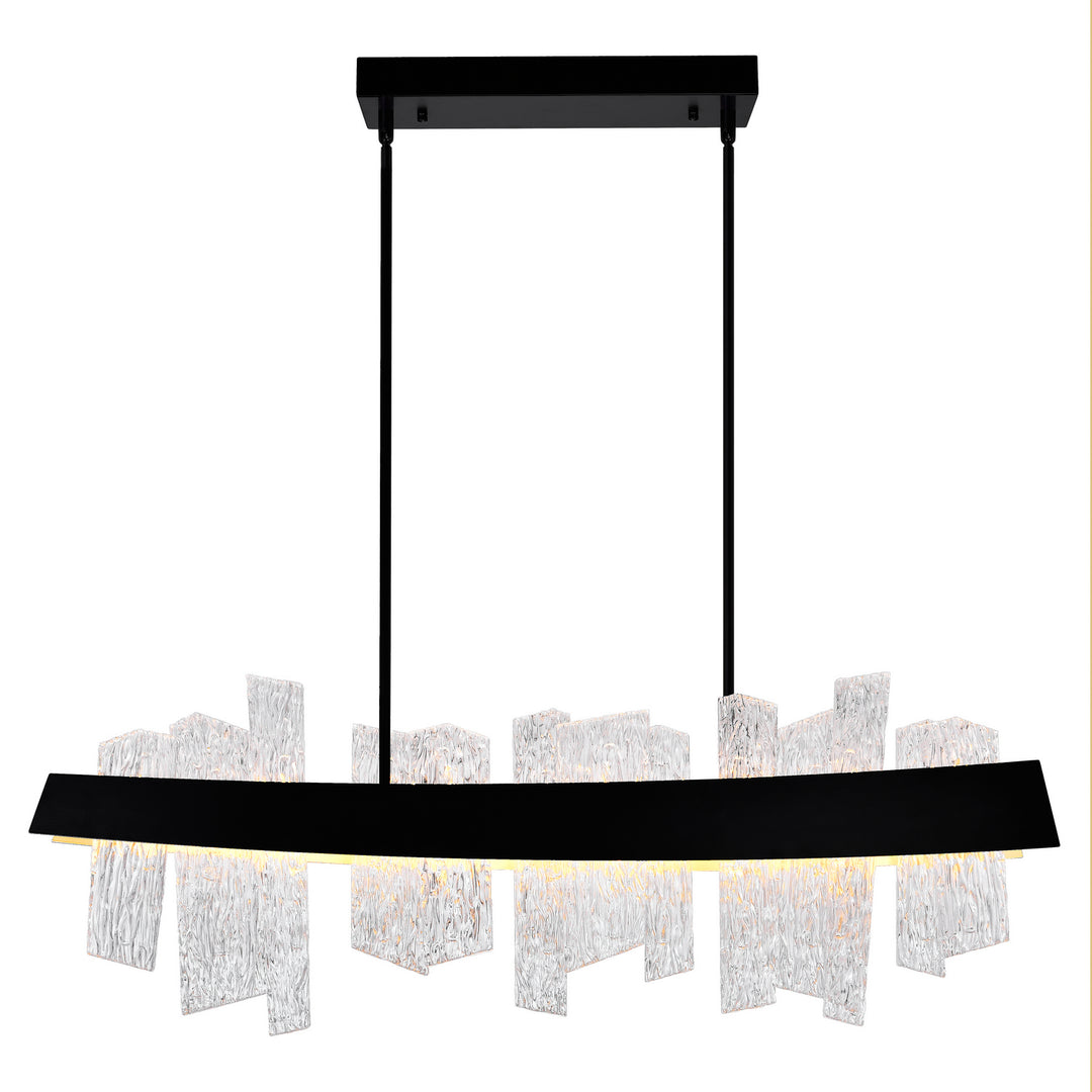 CWI Guadiana 1246p39-101 Pendant Light - Black