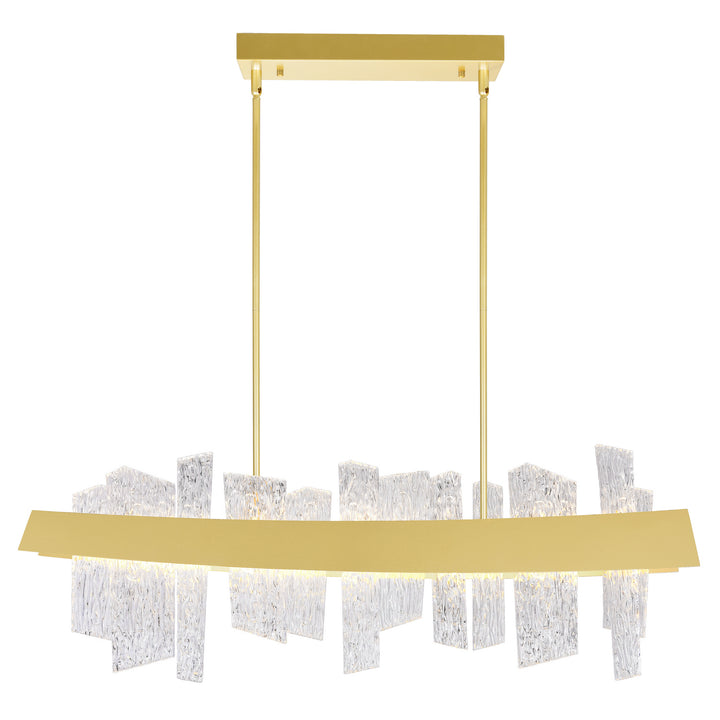 CWI Guadiana 1246p39-602 Pendant Light - Satin Gold