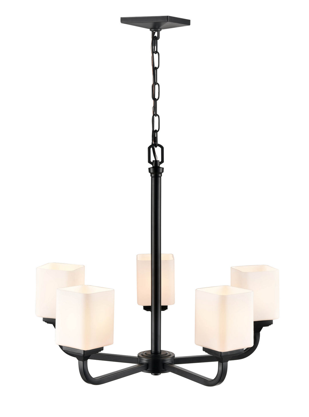 Millennium Eddison 4325-MB Chandelier Light - Matte Black