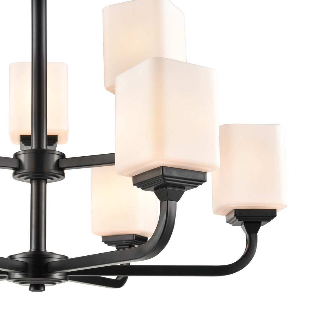 Millennium Eddison 4329-MB Chandelier Light - Matte Black