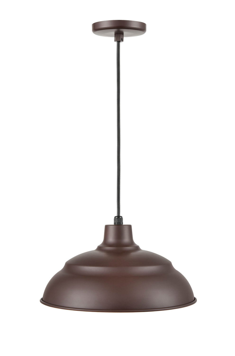 Millennium Lighting LEDRWHC14-ABR R Series Led Warehouse/Cord Hung Utility Light Bronze / Dark