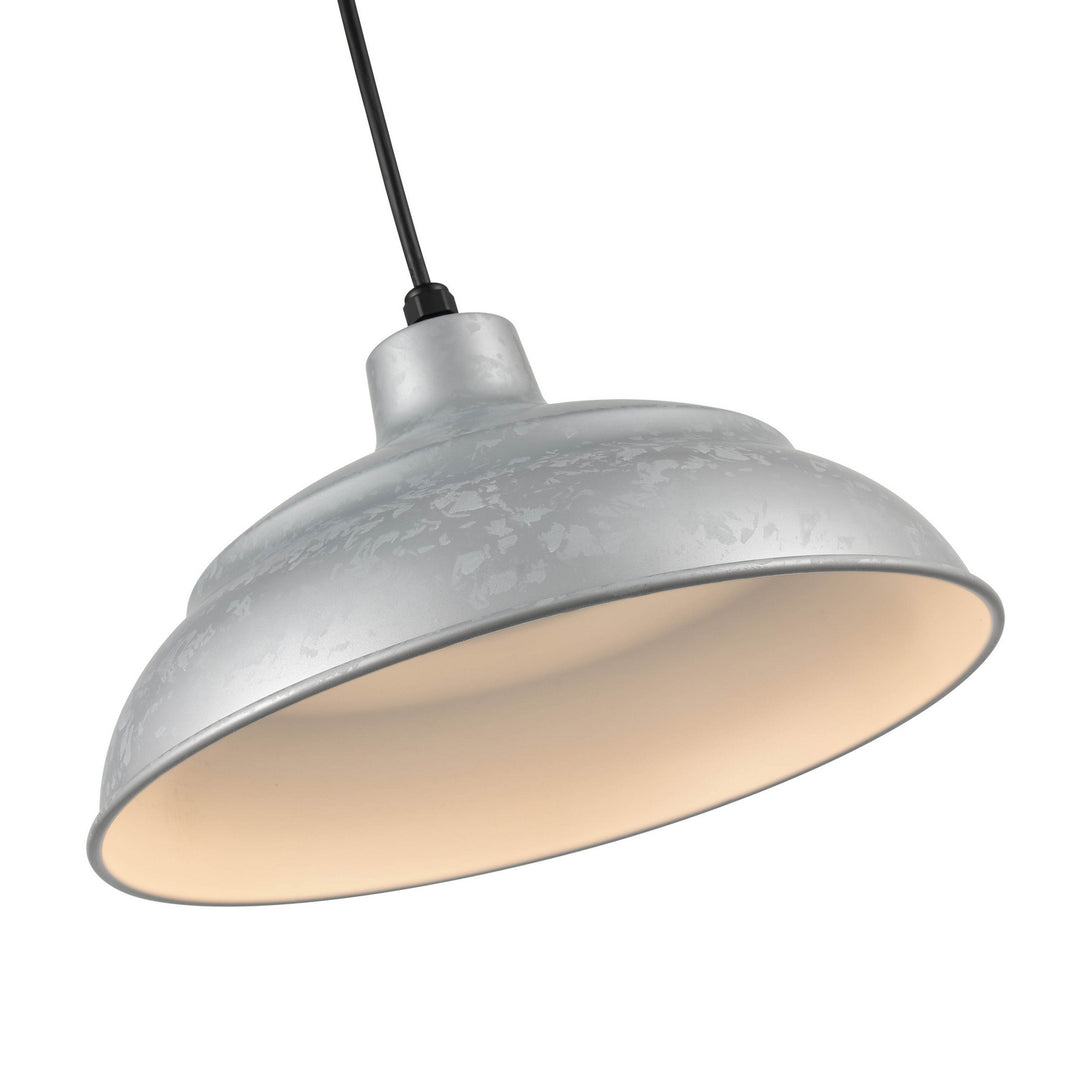 Millennium Lighting LEDRWHC14-PGA R Series Led Warehouse/Cord Hung Utility Light Pewter, Nickel, Silver
