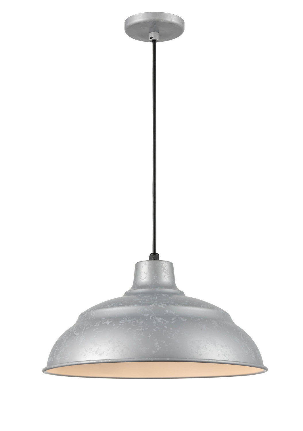 Millennium Lighting LEDRWHC17-PGA R Series Led Warehouse/Cord Hung Utility Light Pewter, Nickel, Silver
