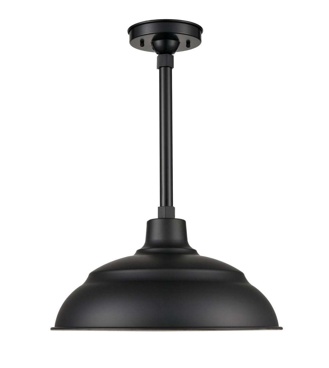 Millennium R Series LEDRWHS14-SB Pendant Light - Satin Black