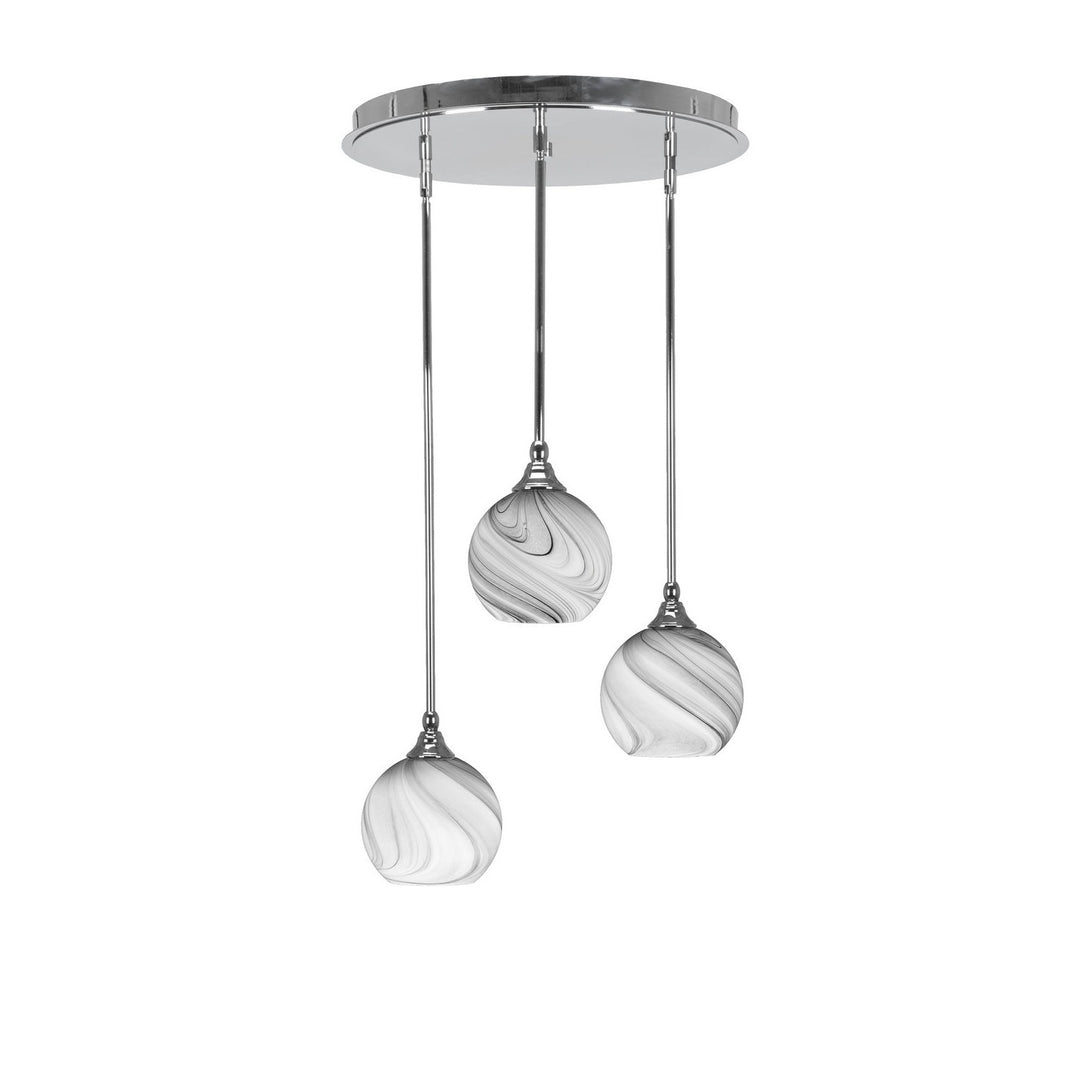 Toltec Empire 2183-ch-4109 Pendant Light - Chrome