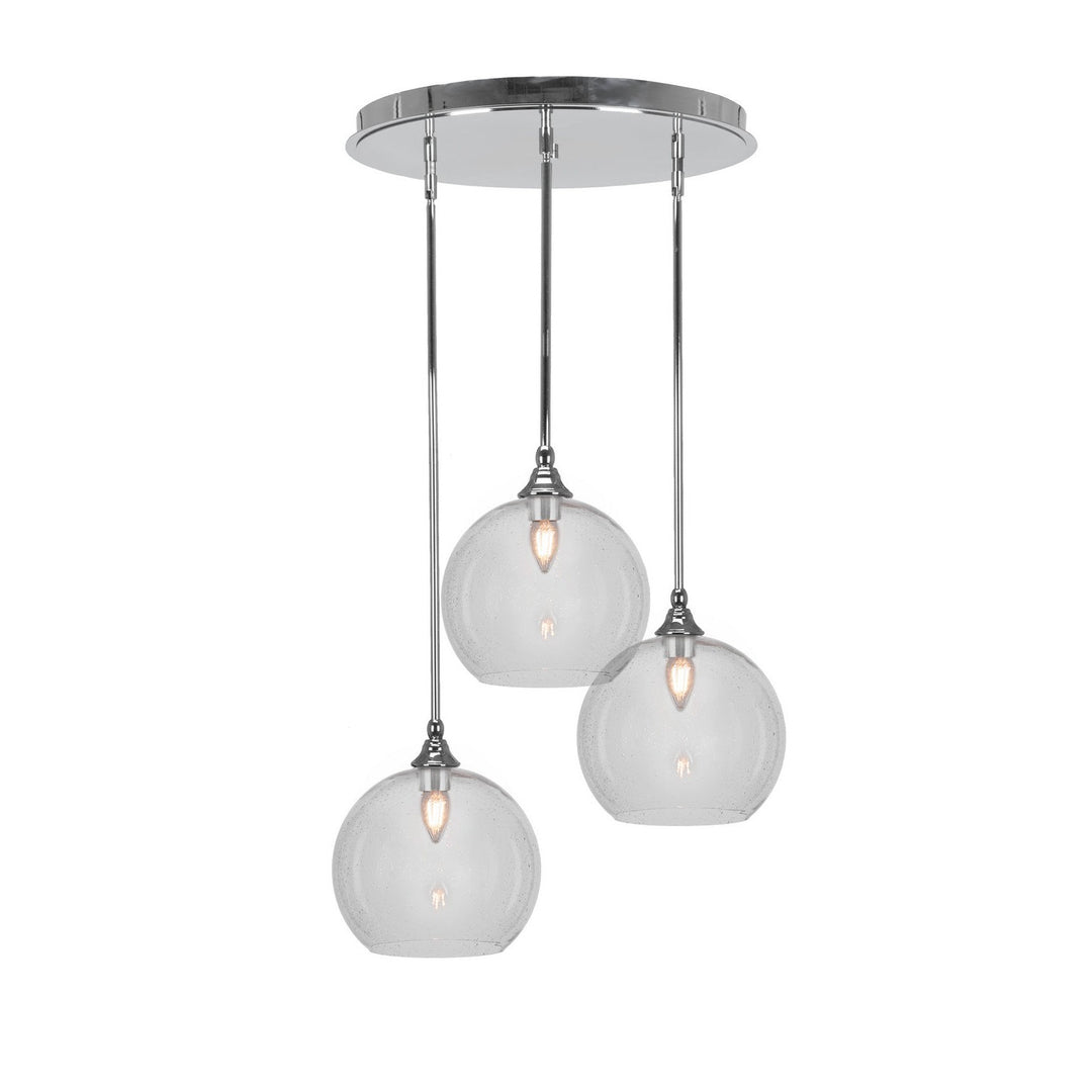 Toltec Empire 2183-ch-4350 Pendant Light - Chrome