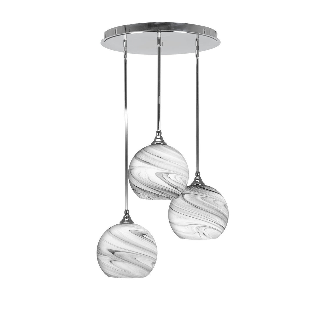 Toltec Empire 2183-ch-4359 Pendant Light - Chrome