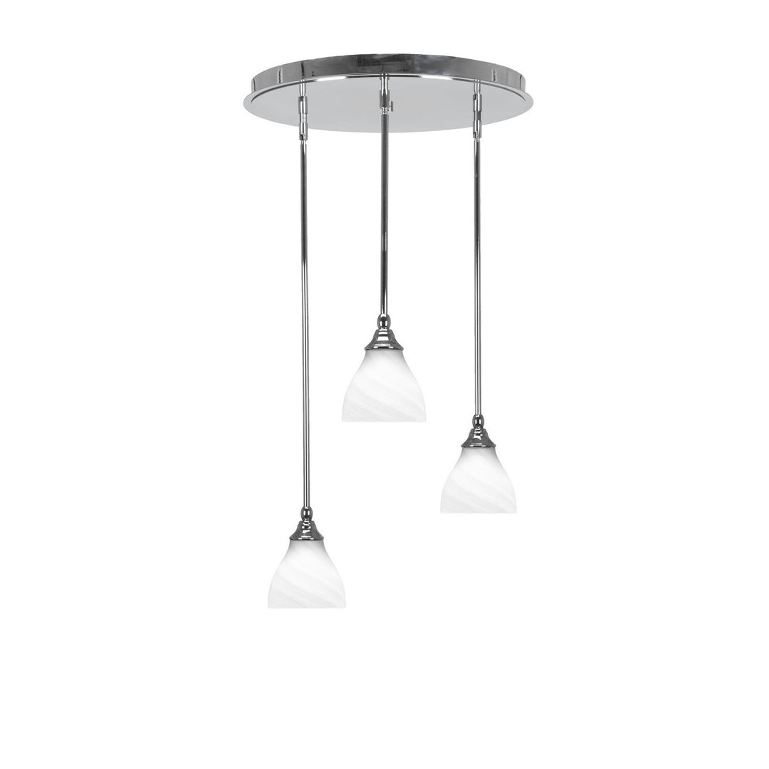 Toltec Empire 2183-ch-4761 Pendant Light - Chrome