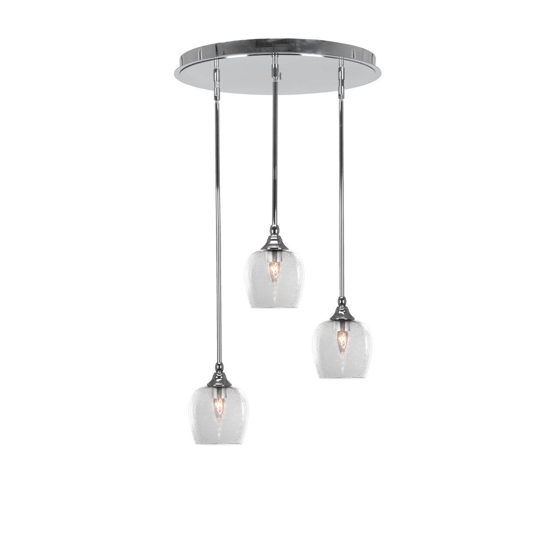 Toltec Empire 2183-ch-4810 Pendant Light - Chrome