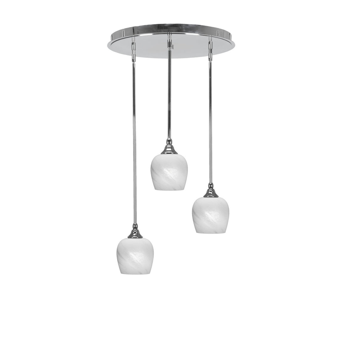 Toltec Empire 2183-ch-4811 Pendant Light - Chrome