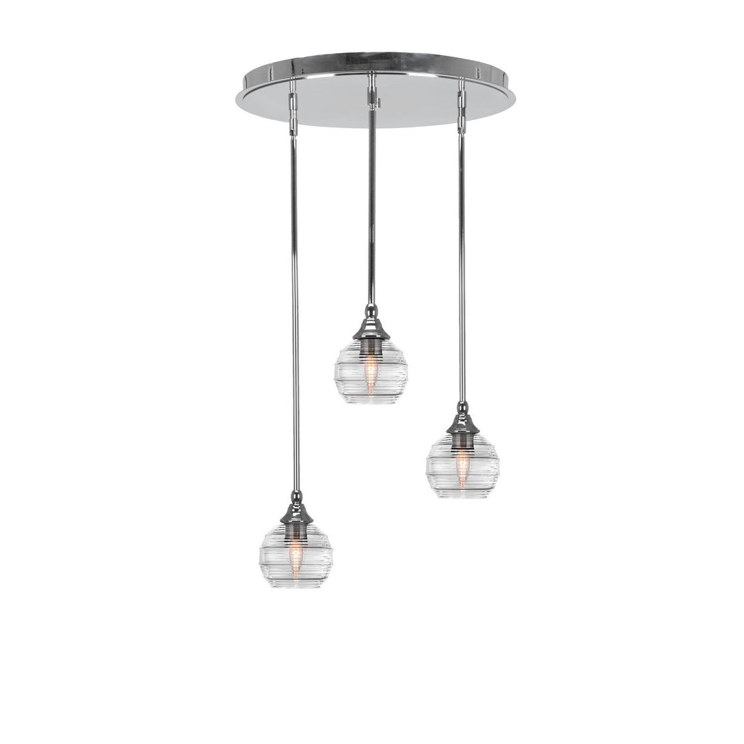 Toltec Empire 2183-ch-5110 Pendant Light - Chrome