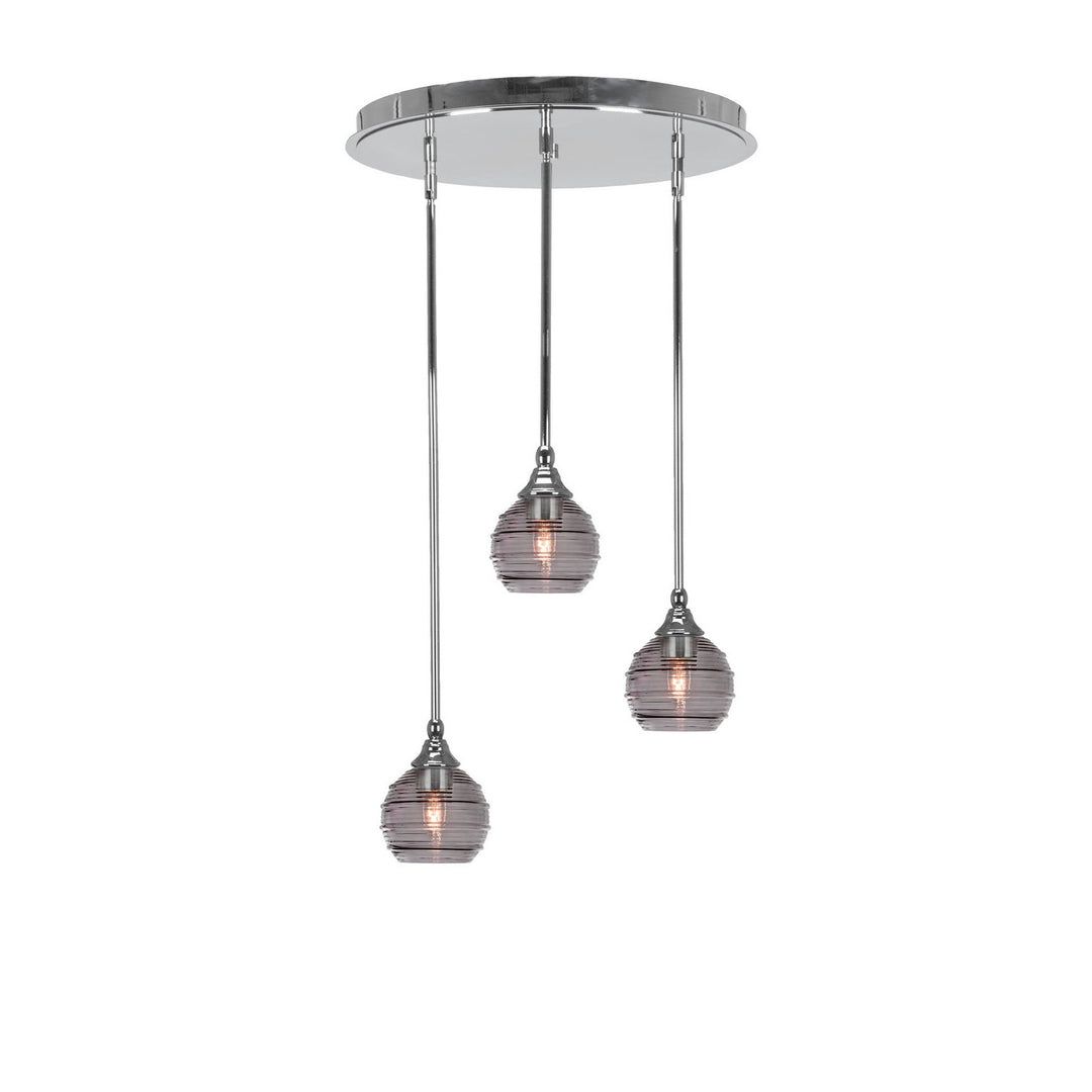 Toltec Empire 2183-ch-5112 Pendant Light - Chrome