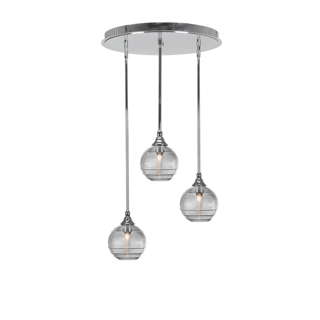 Toltec Empire 2183-ch-5120 Pendant Light - Chrome