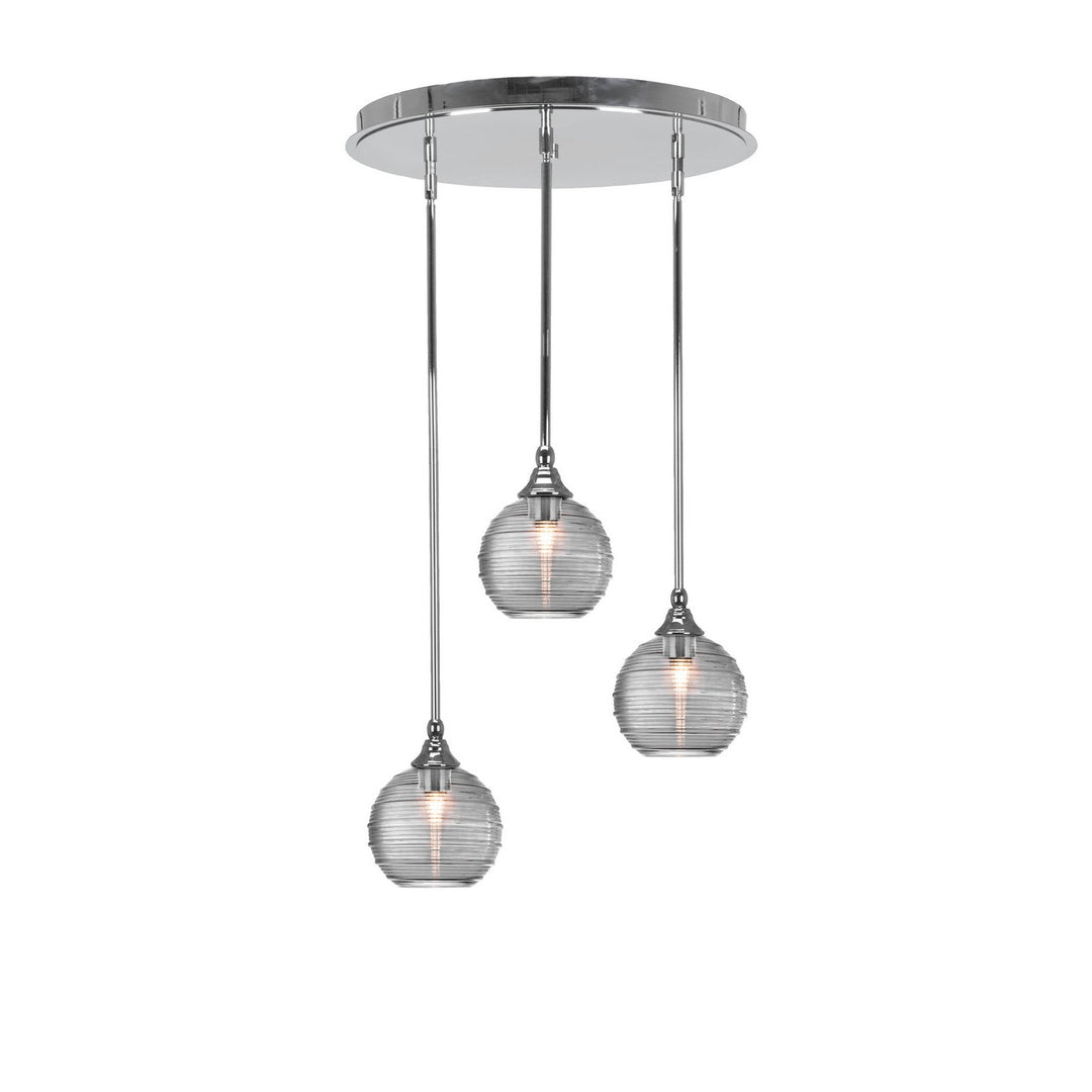 Toltec Empire 2183-ch-5122 Pendant Light - Chrome