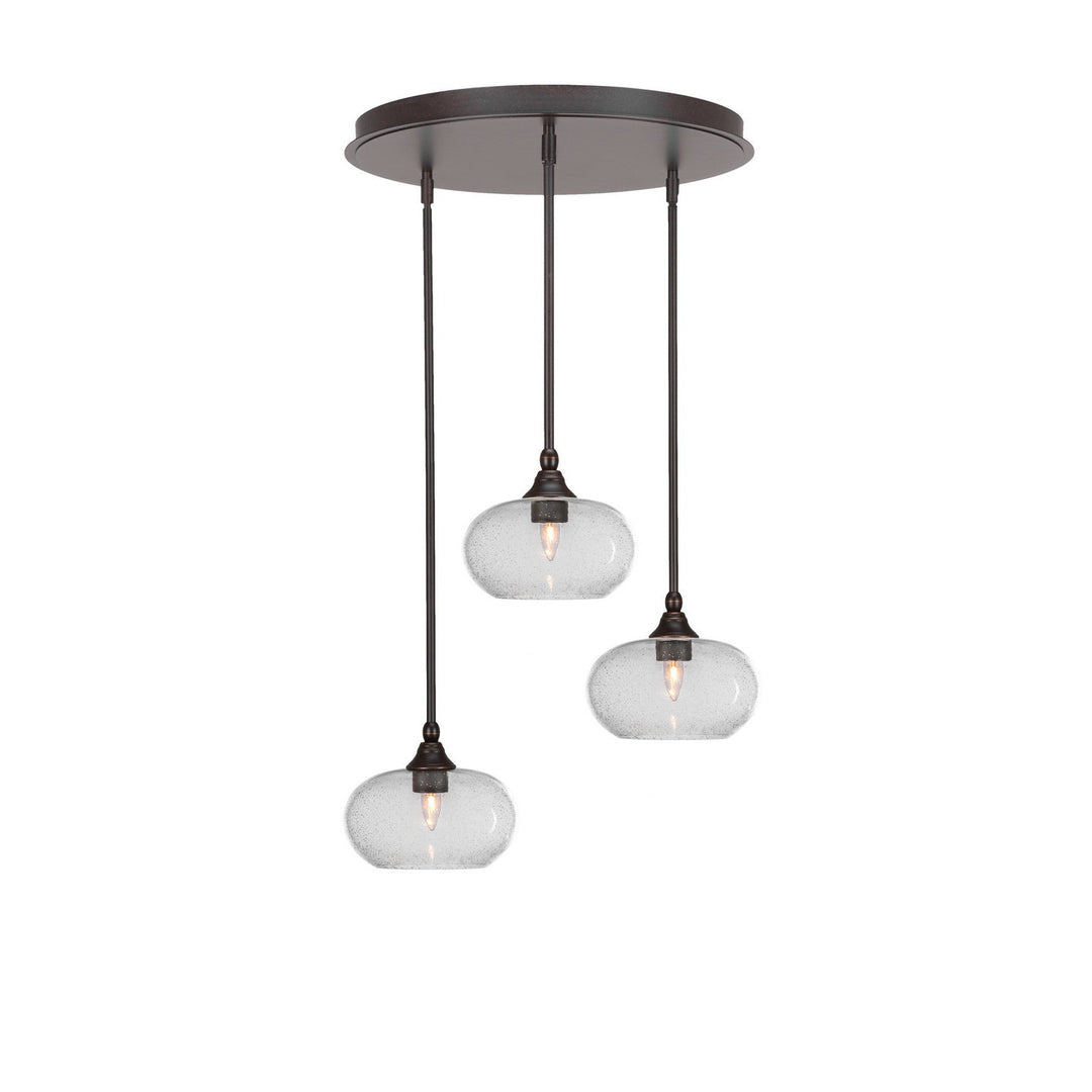 Toltec Empire 2183-dg-204 Pendant Light - Dark Granite