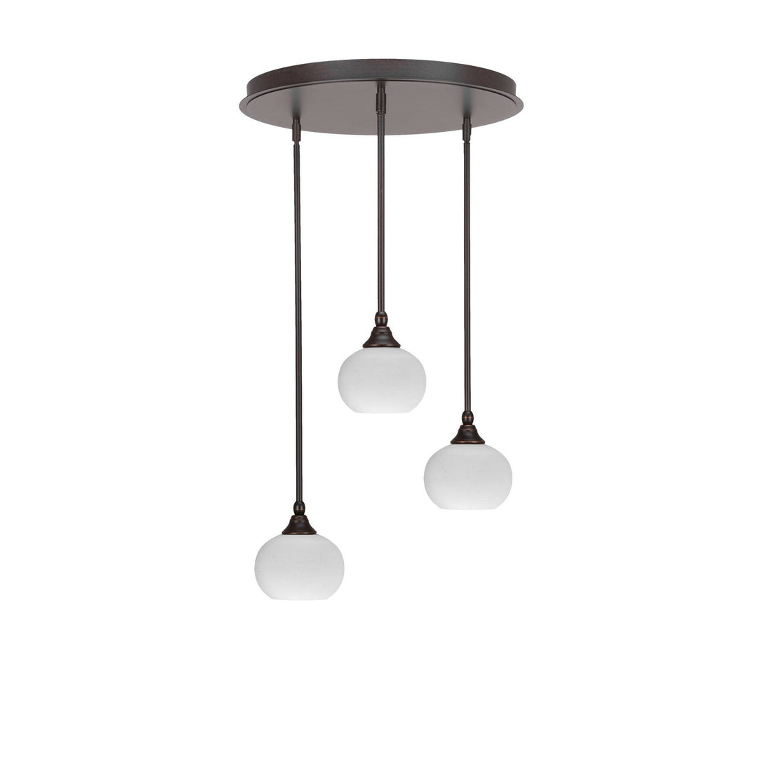 Toltec Empire 2183-dg-212 Pendant Light - Dark Granite