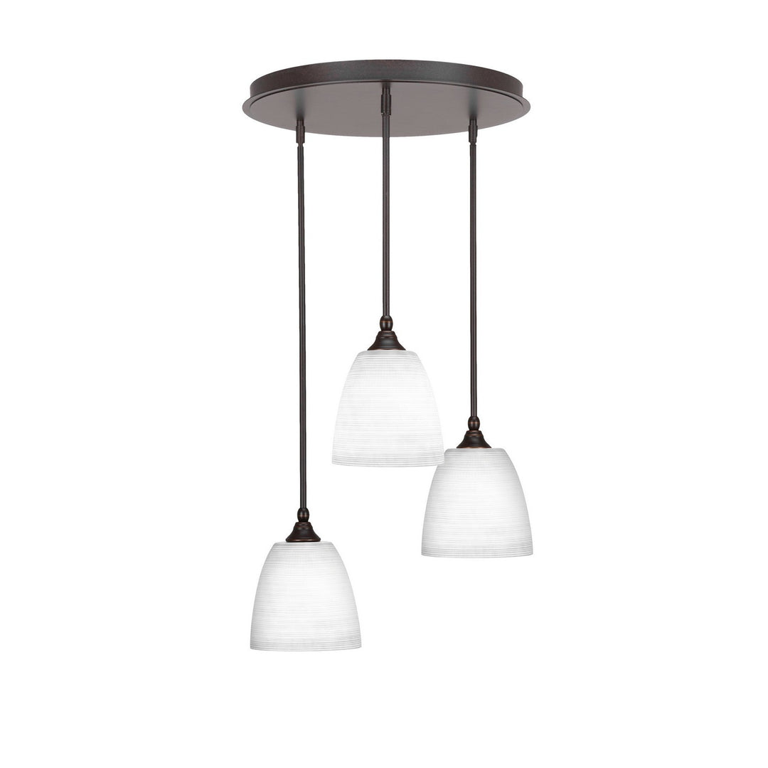 Toltec Empire 2183-dg-4071 Pendant Light - Dark Granite