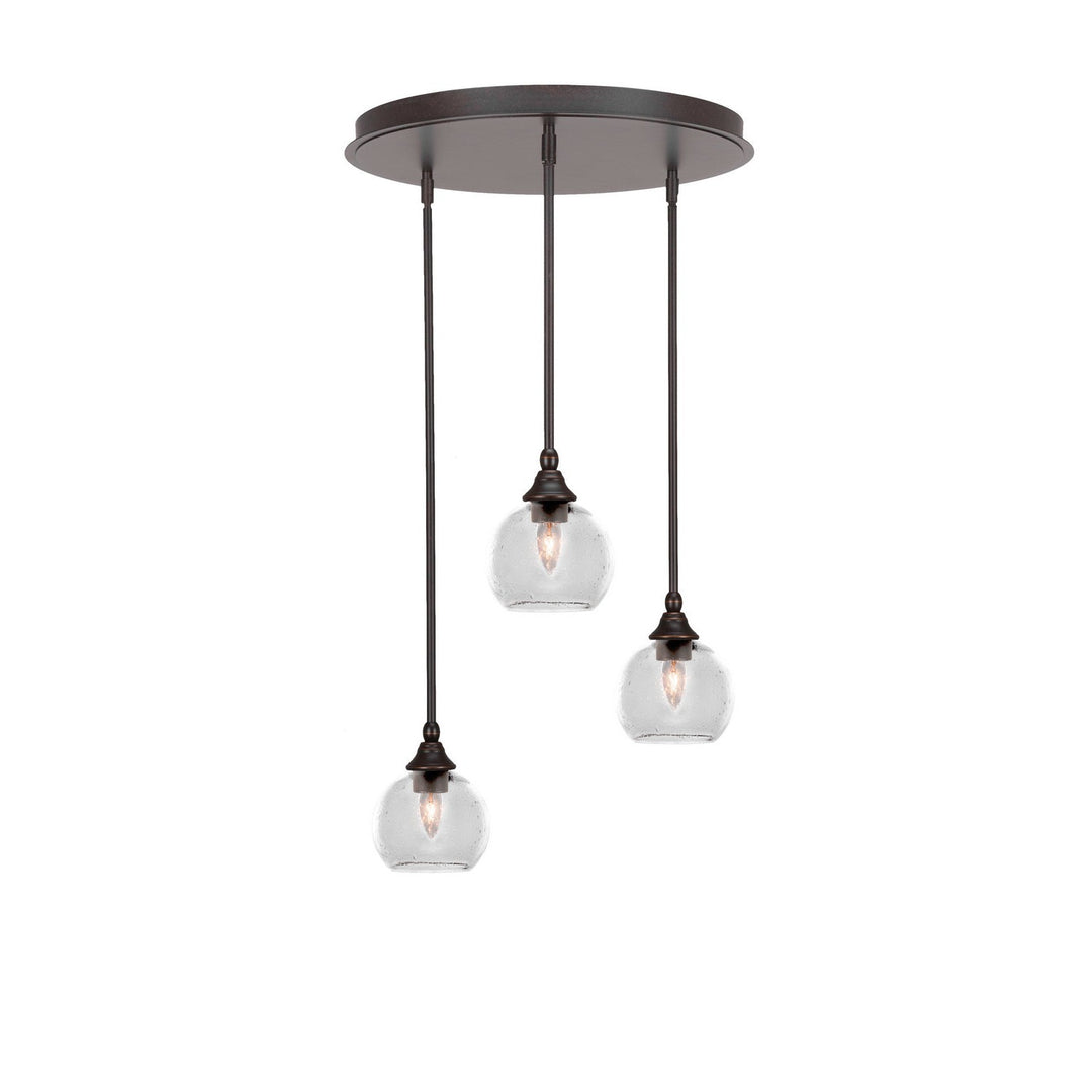 Toltec Empire 2183-dg-4100 Pendant Light - Dark Granite