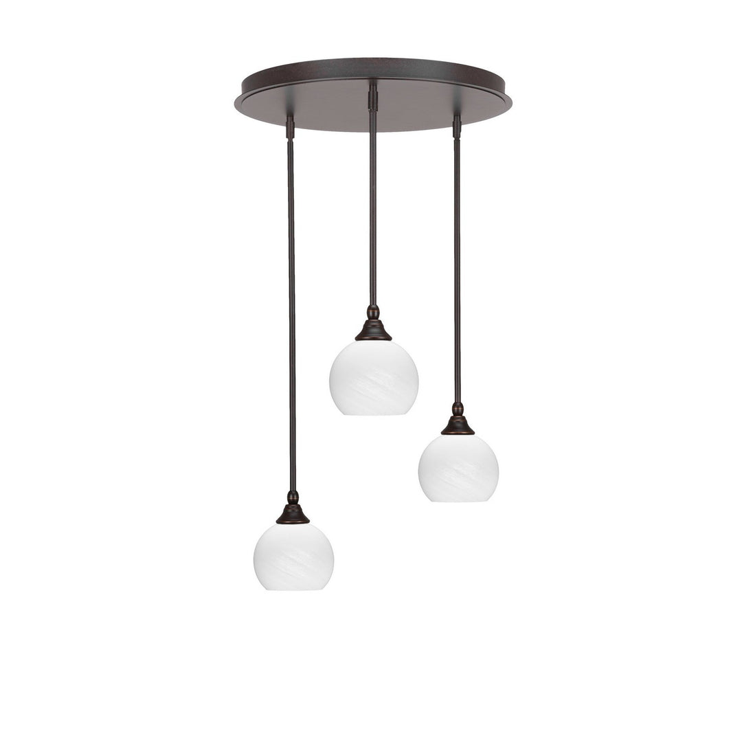 Toltec Empire 2183-dg-4101 Pendant Light - Dark Granite