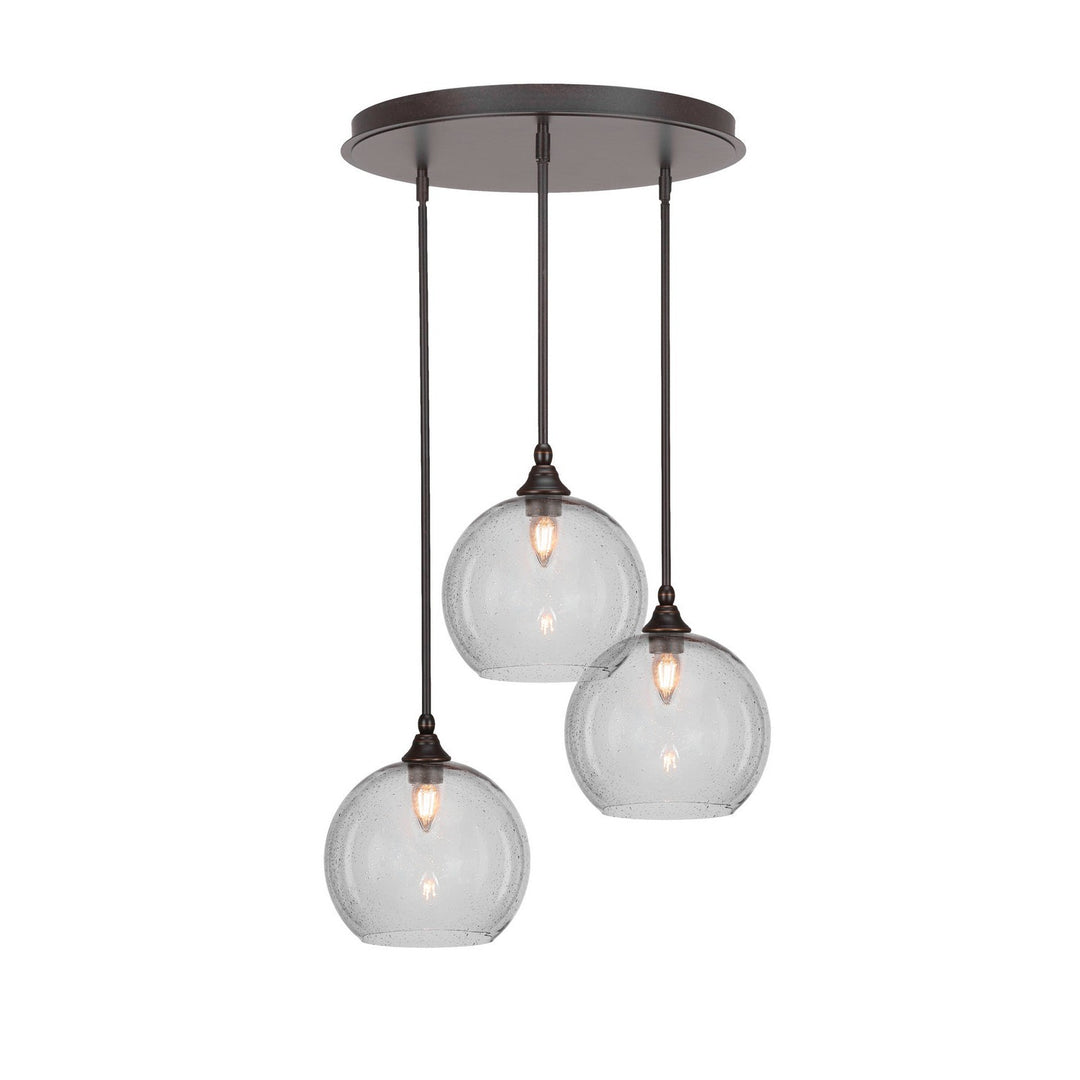 Toltec Empire 2183-dg-4350 Pendant Light - Dark Granite