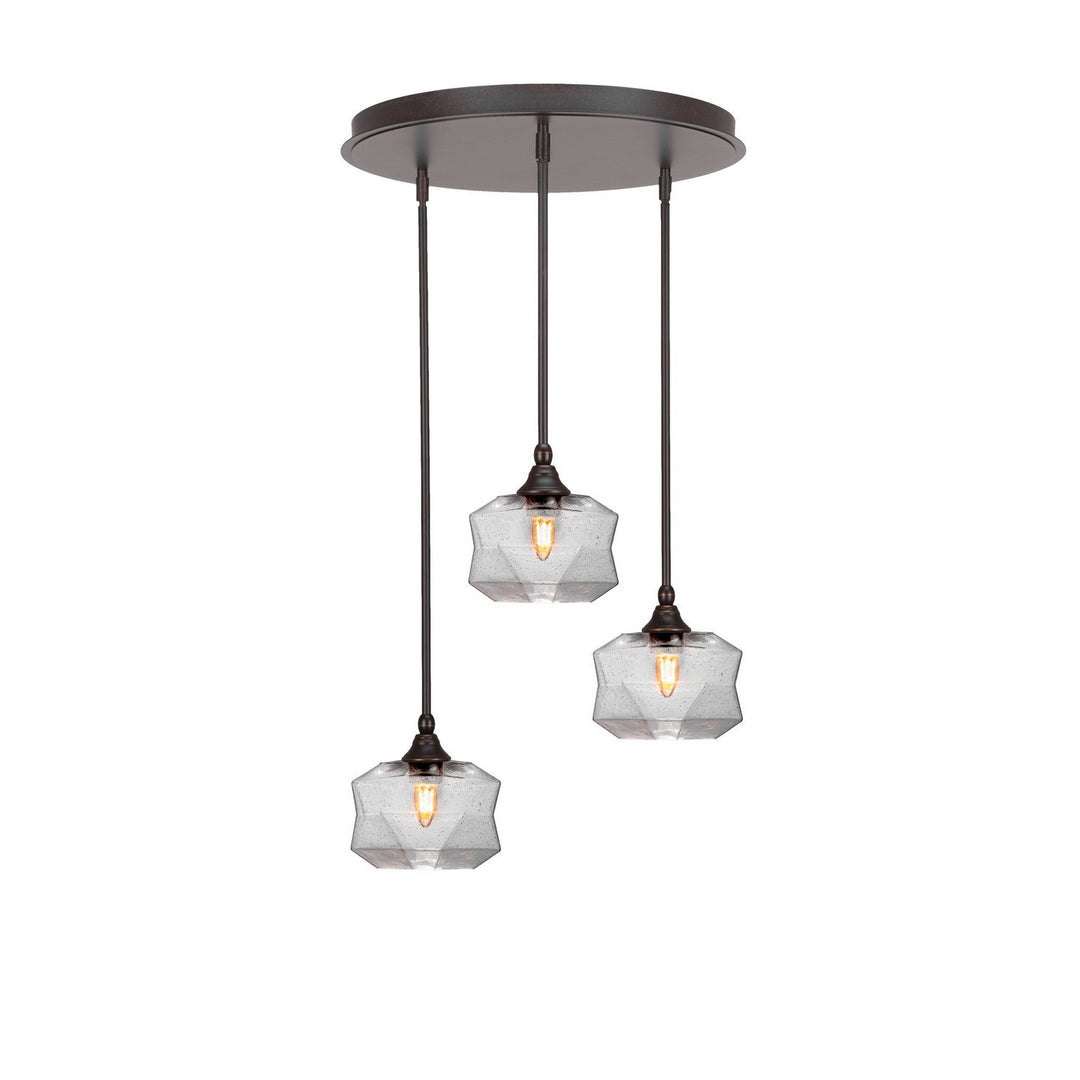 Toltec Empire 2183-dg-4490 Pendant Light - Dark Granite