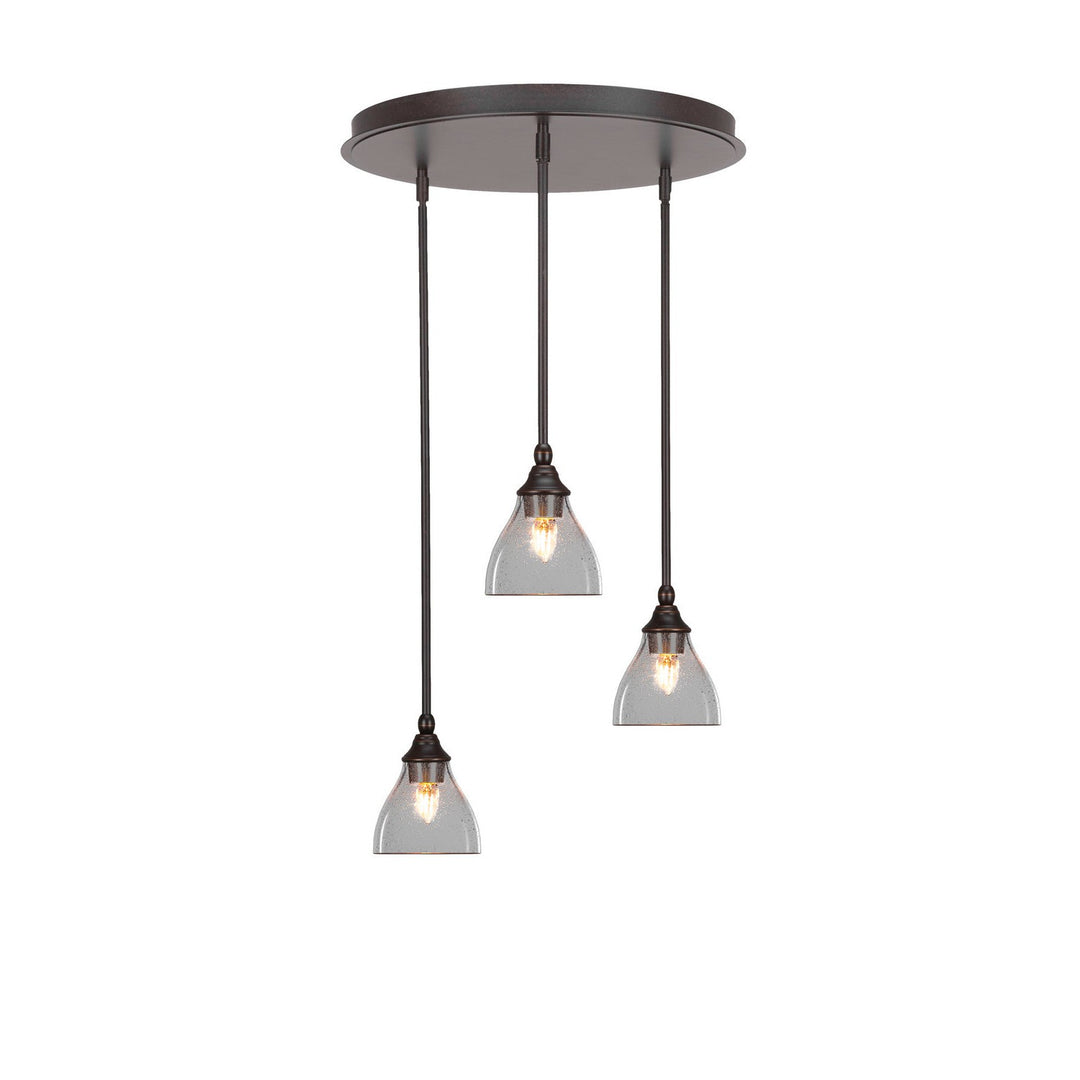 Toltec Empire 2183-dg-4760 Pendant Light - Dark Granite
