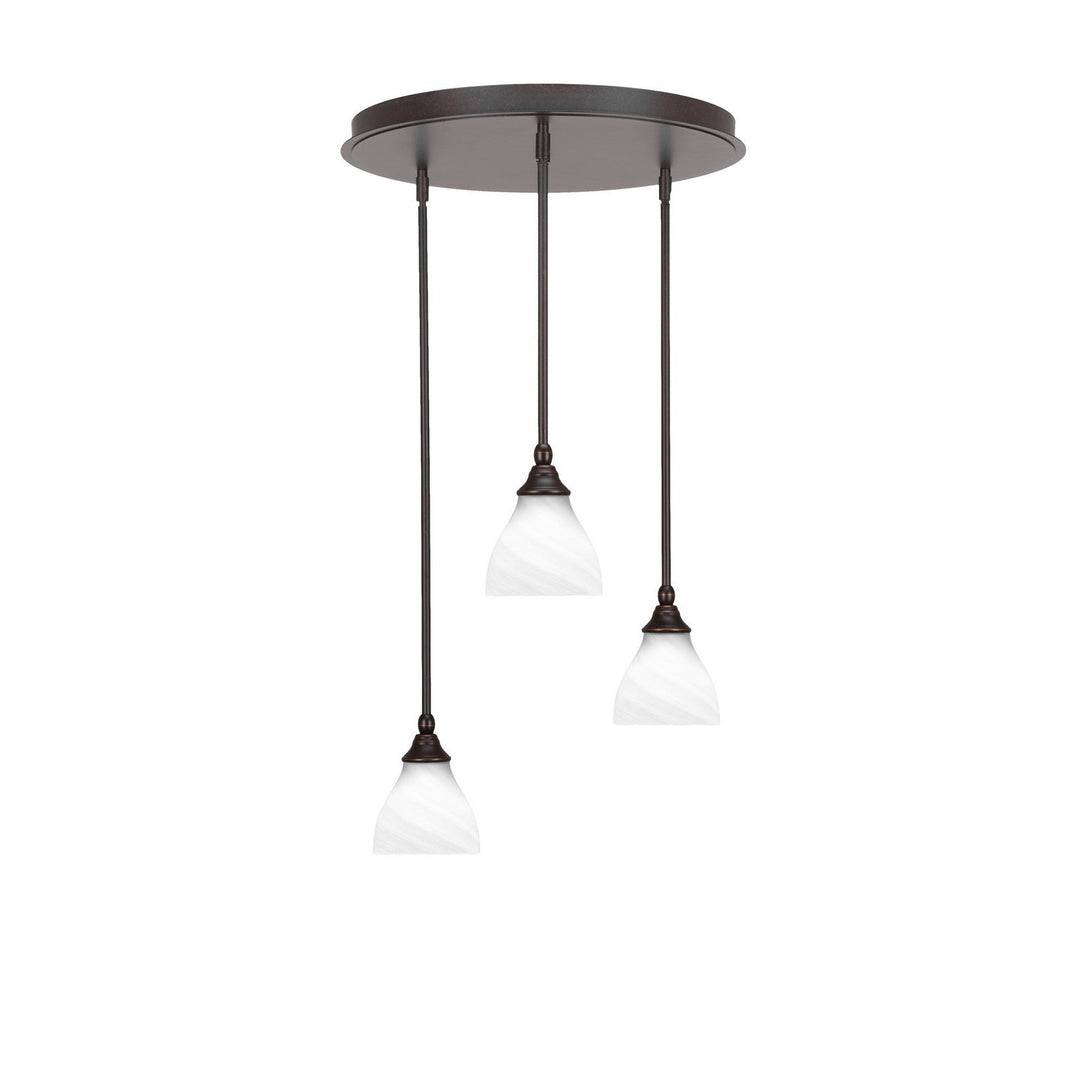 Toltec Empire 2183-dg-4761 Pendant Light - Dark Granite