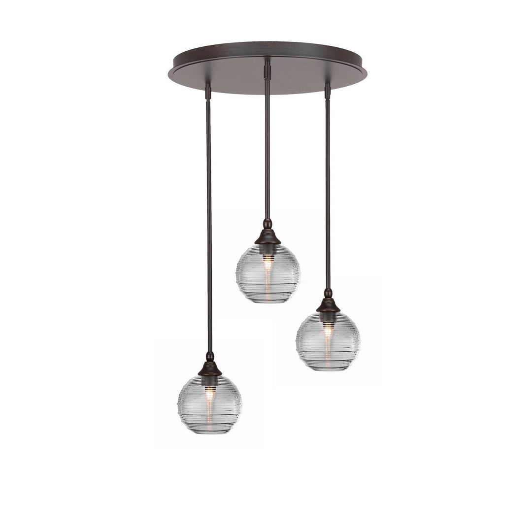 Toltec Empire 2183-dg-5120 Pendant Light - Dark Granite