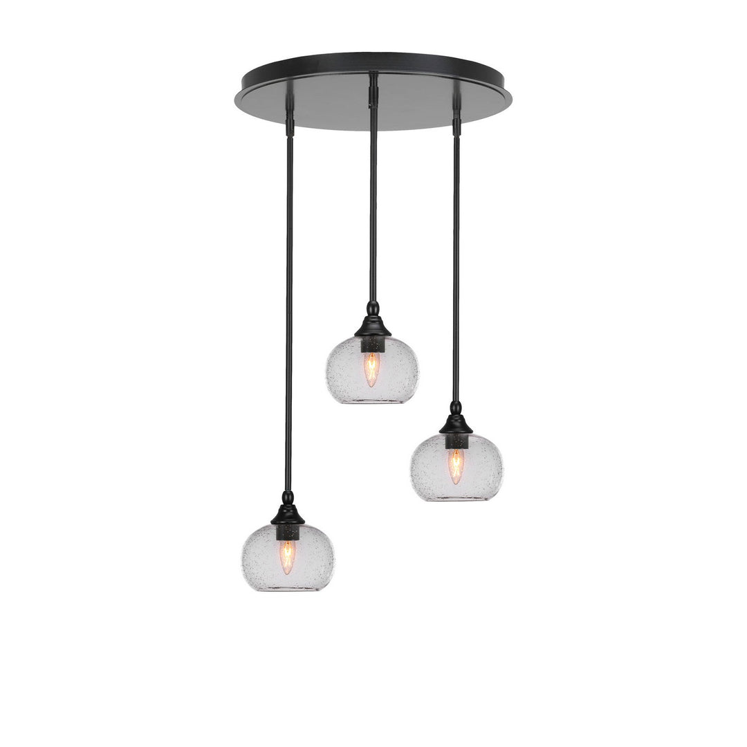 Toltec Empire 2183-mb-202 Pendant Light - Matte Black