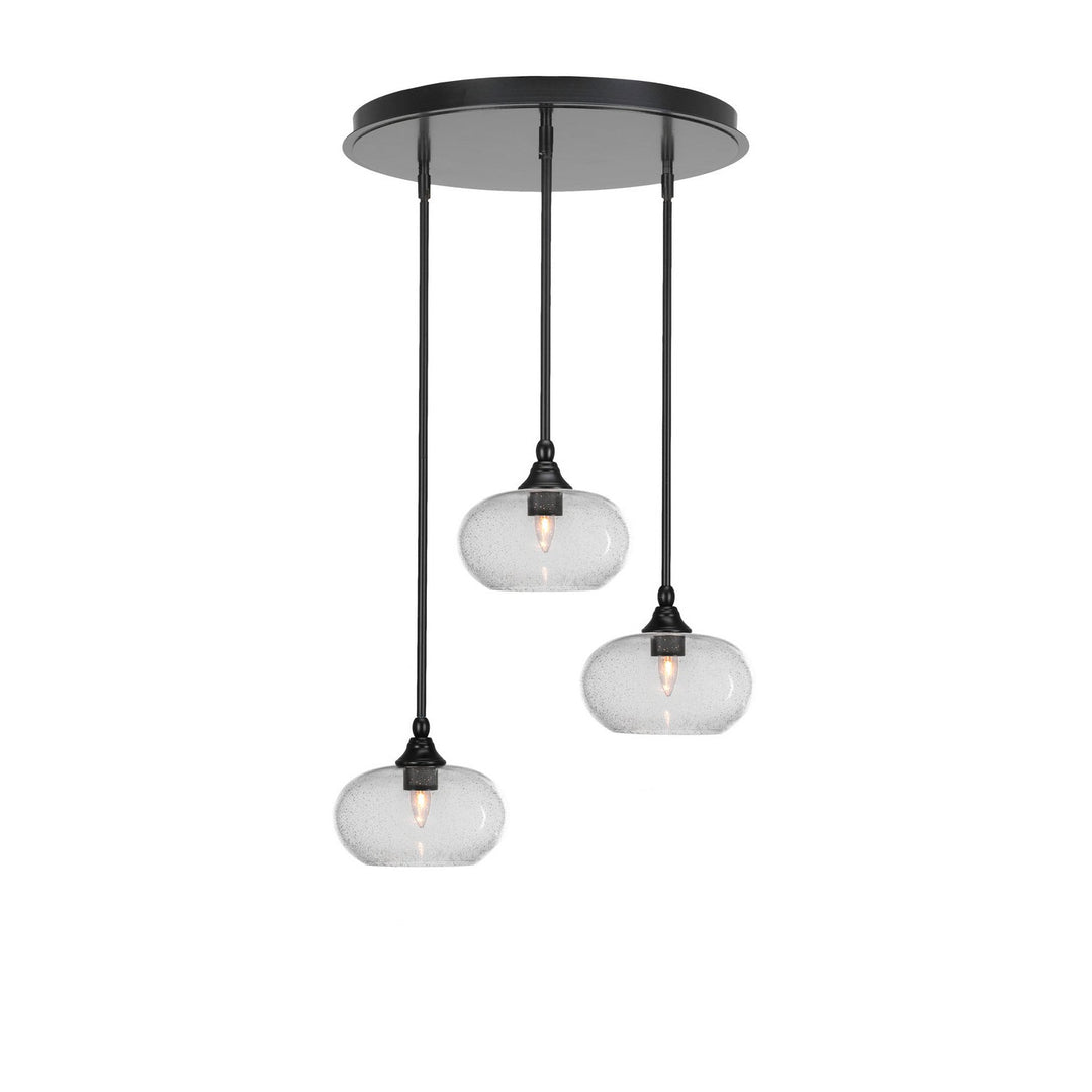 Toltec Empire 2183-mb-204 Pendant Light - Matte Black