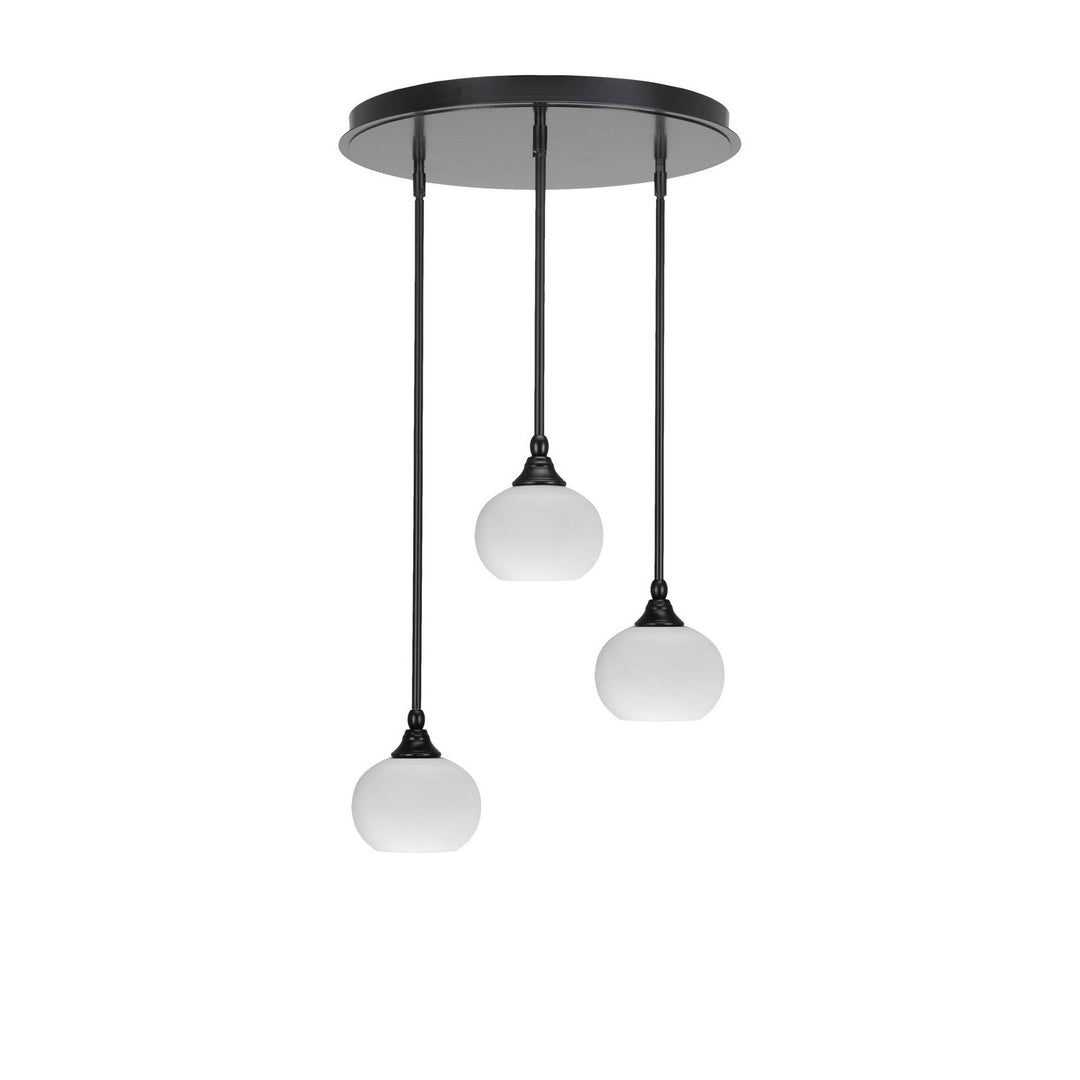 Toltec Empire 2183-mb-212 Pendant Light - Matte Black