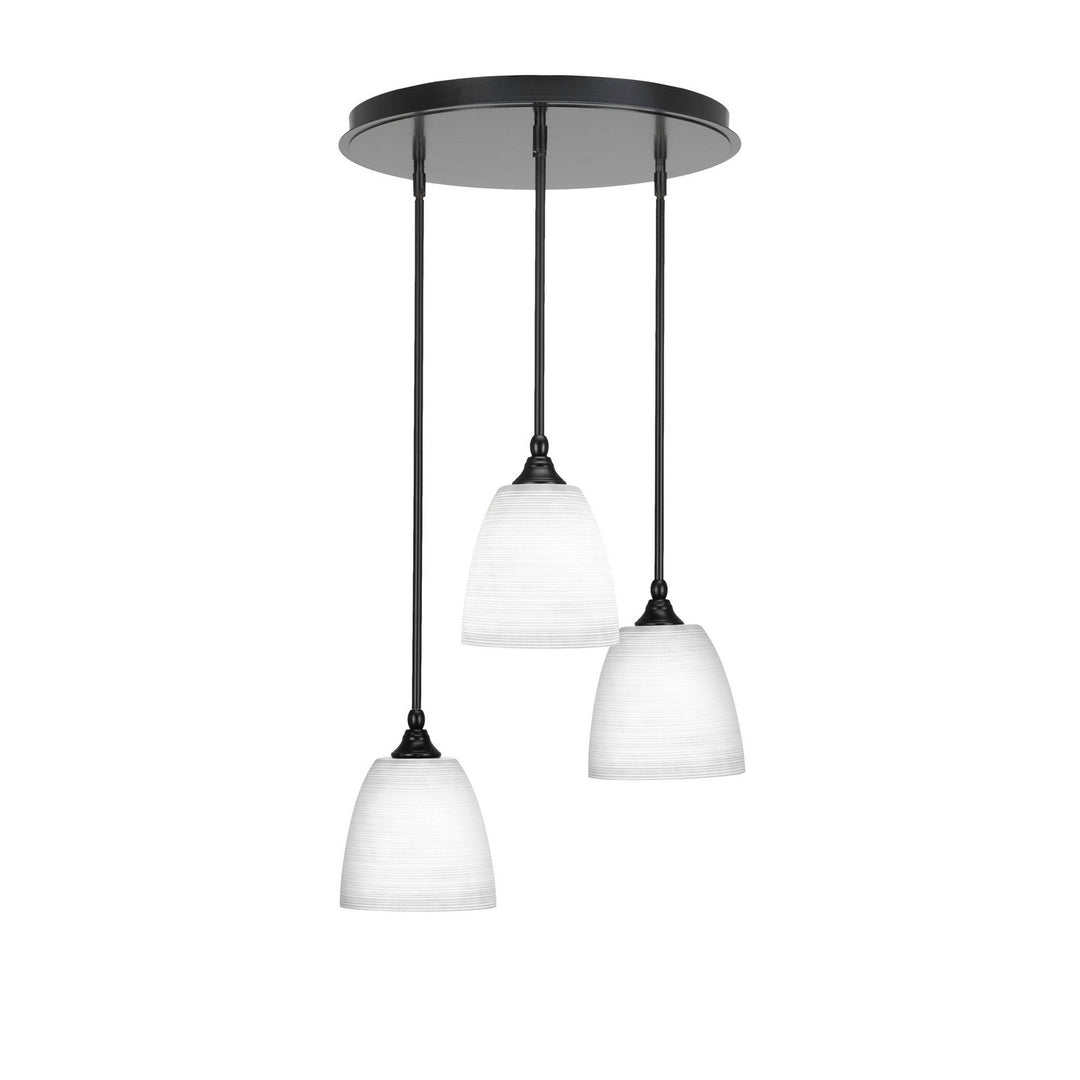 Toltec Empire 2183-mb-4071 Pendant Light - Matte Black
