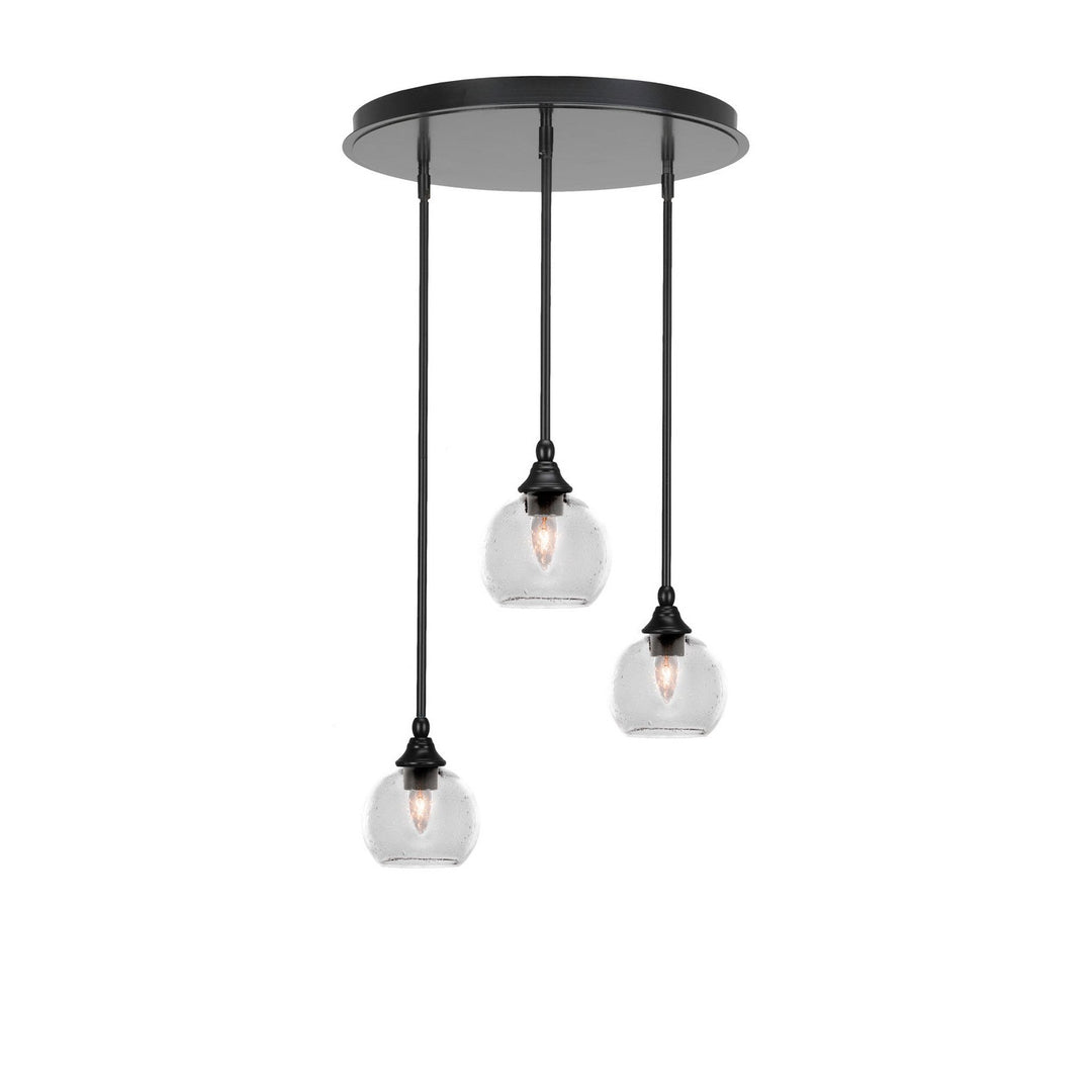 Toltec Empire 2183-mb-4100 Pendant Light - Matte Black