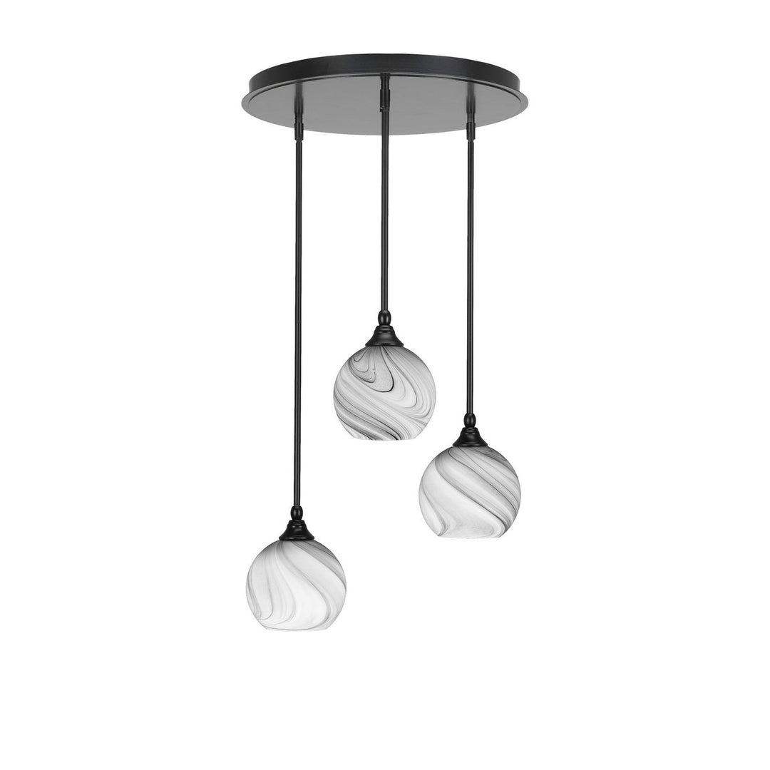 Toltec Empire 2183-mb-4109 Pendant Light - Matte Black