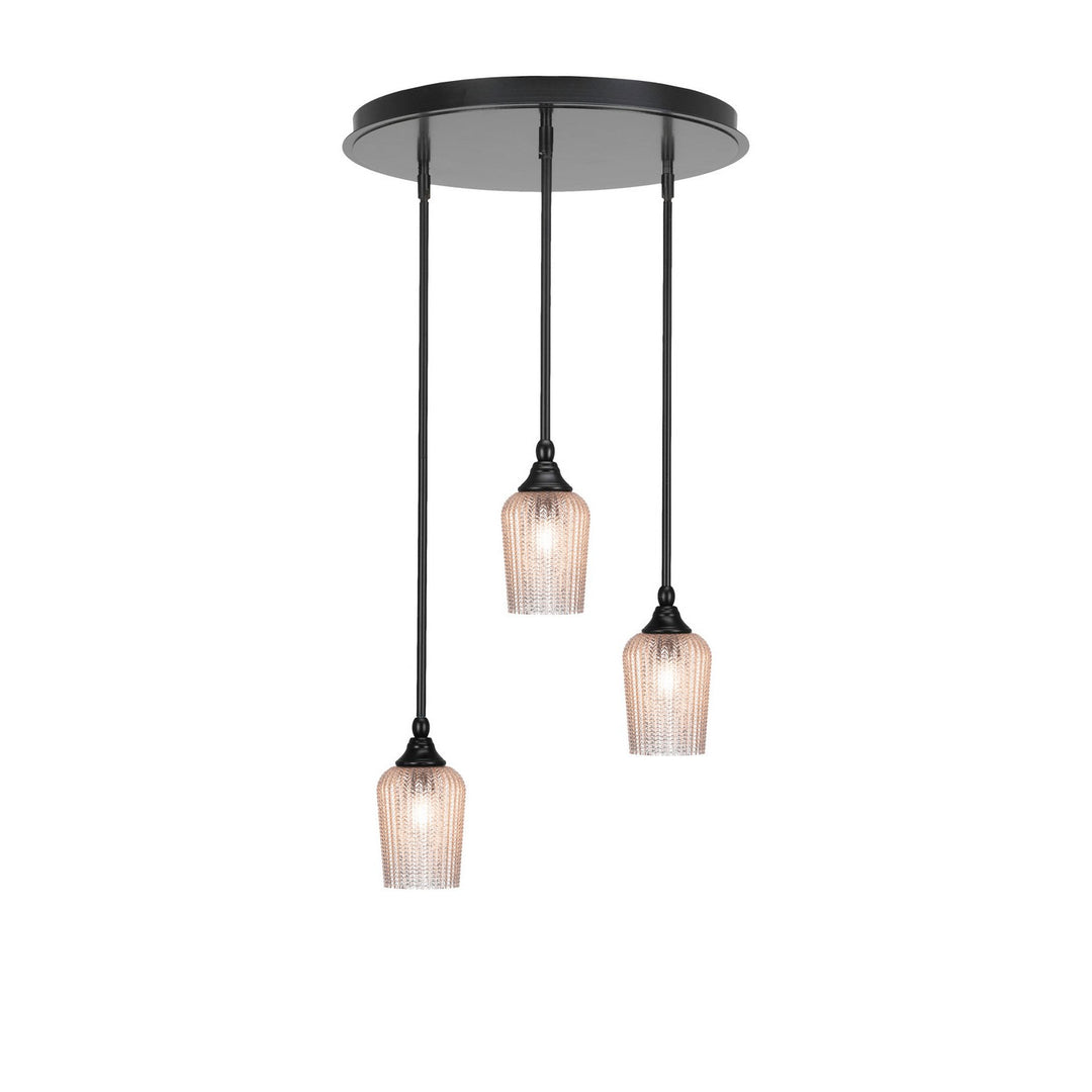 Toltec Empire 2183-mb-4253 Pendant Light - Matte Black
