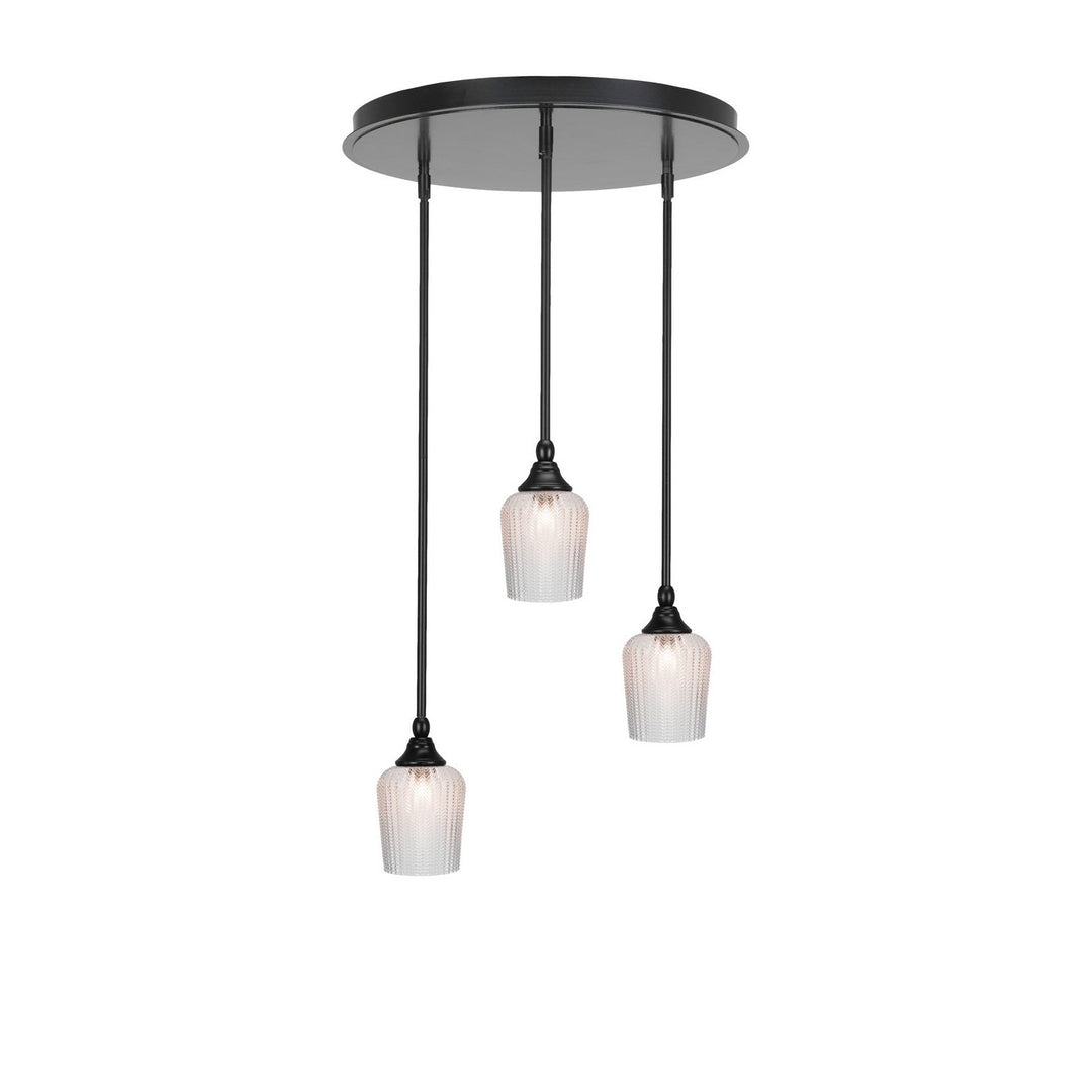 Toltec Empire 2183-mb-4280 Pendant Light - Matte Black