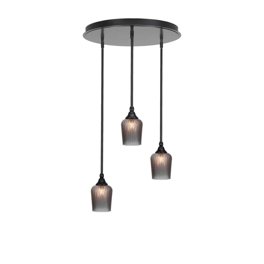 Toltec Empire 2183-mb-4282 Pendant Light - Matte Black