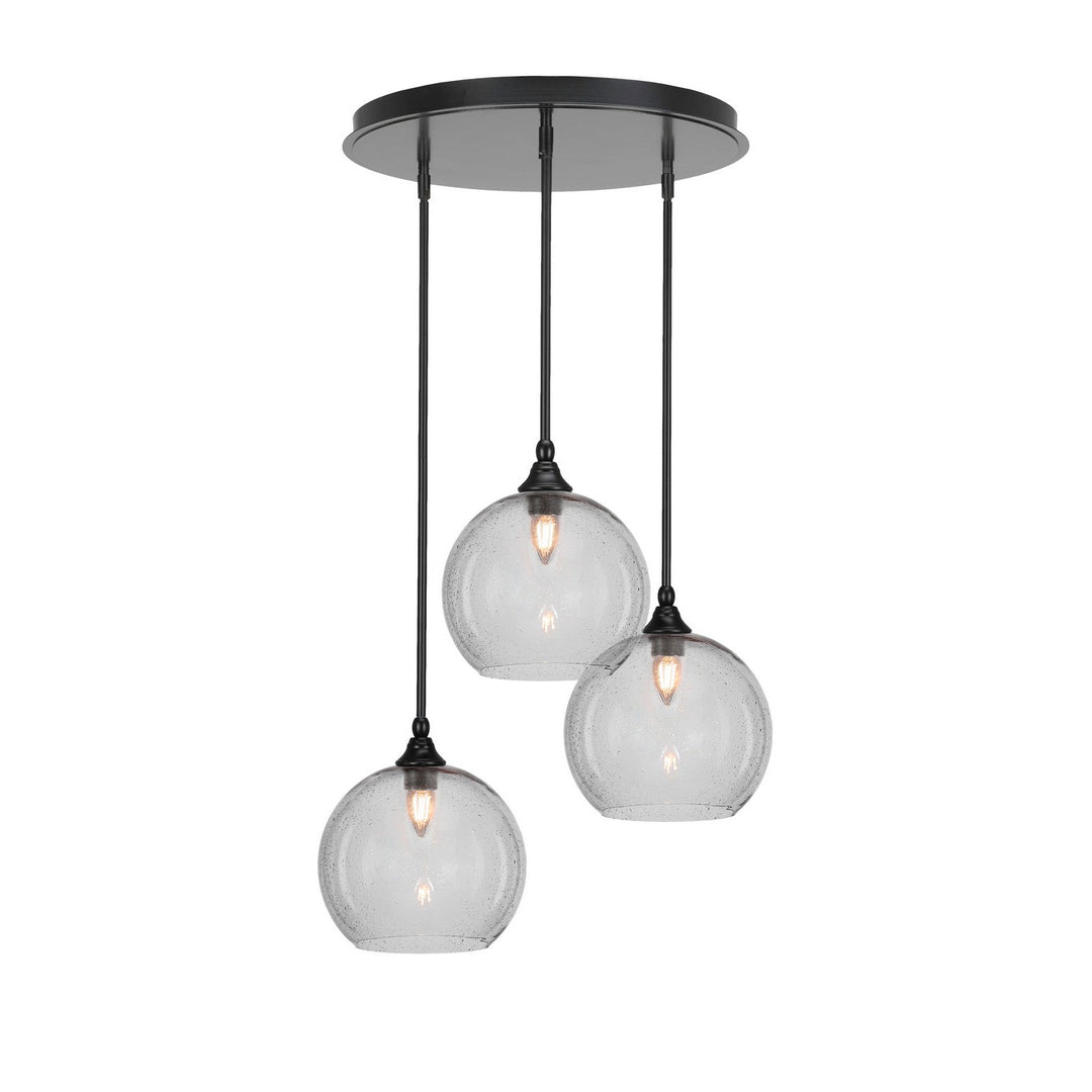 Toltec Empire 2183-mb-4350 Pendant Light - Matte Black